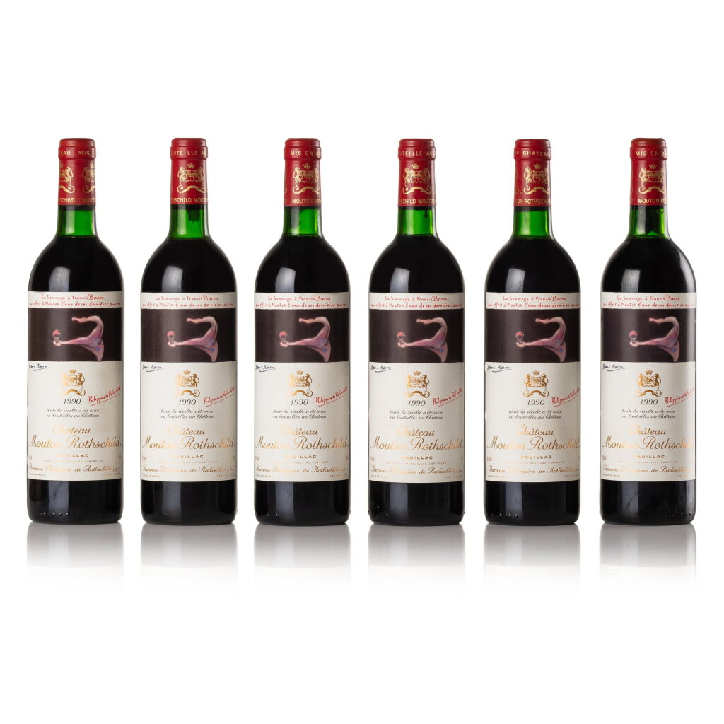 View full screen - View 1 of Lot 103. Château Mouton Rothschild 1990 (12 BT).