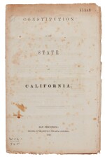 California | The first printing of the California Constitution