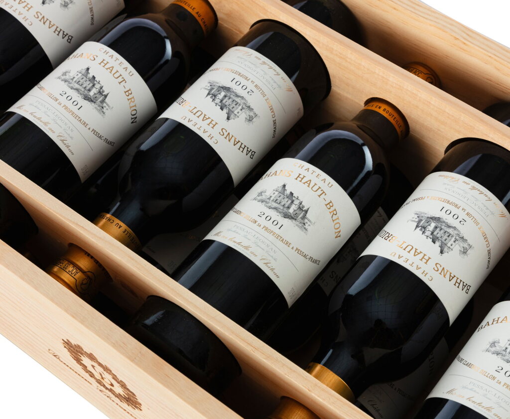 View full screen - View 1 of Lot 295. Château Bahans Haut-Brion 2001 (12 HFBT).