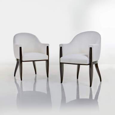 View full screen - View 1 of Lot 54. Pair of "Russo" Bergères.