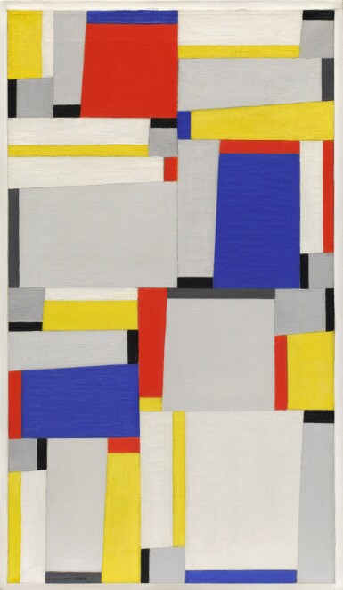 View full screen - View 1 of Lot 437. Fritz Glarner, Relational Painting #70.