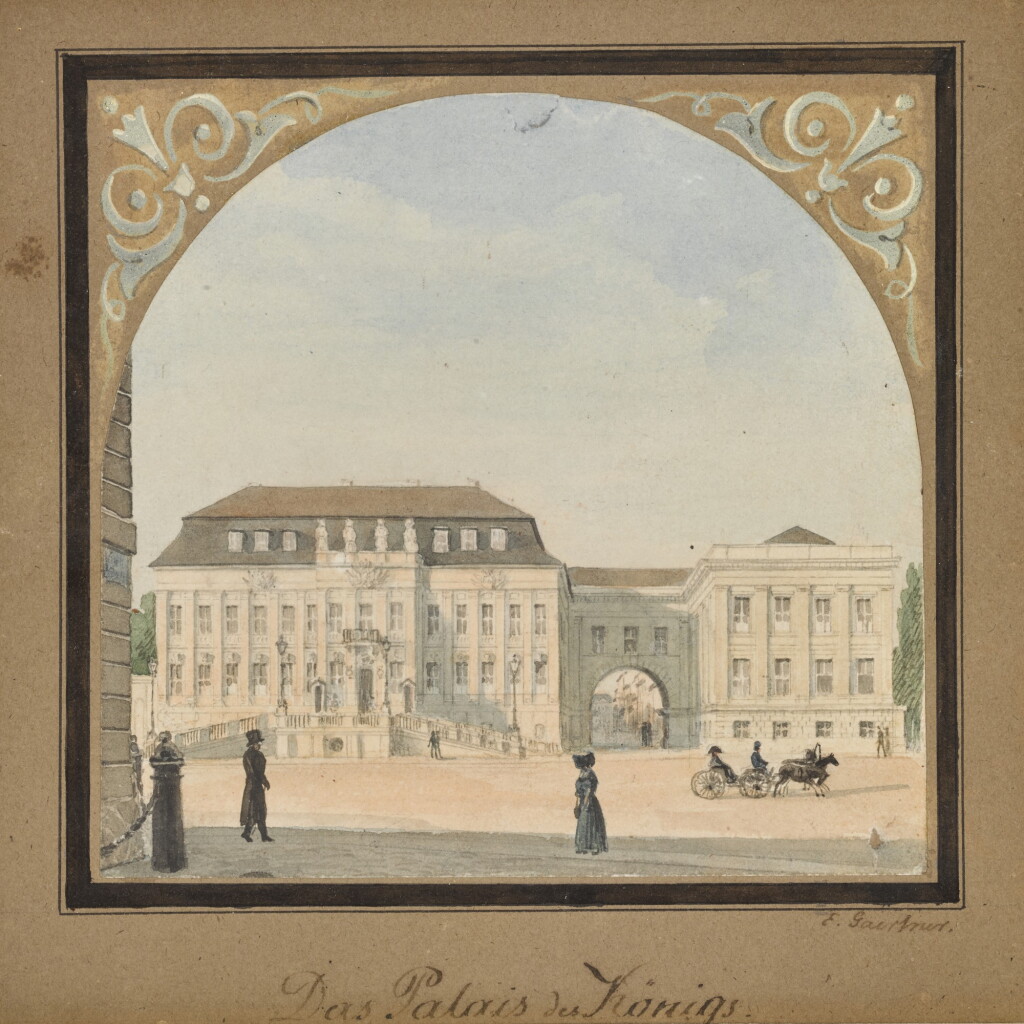 View full screen - View 1 of Lot 65. Das Palais des Königs (The King's Palace).