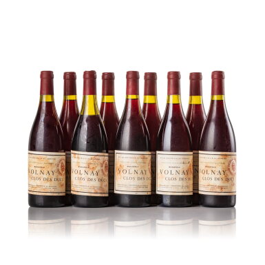 View full screen - View 1 of Lot 211. Volnay, Clos des Ducs 1985 Marquis d'Angerville (9 BT).