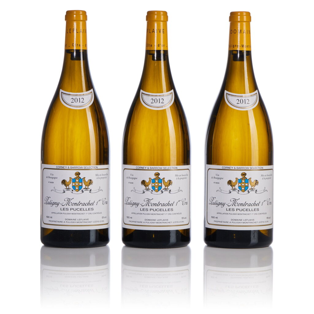 View full screen - View 1 of Lot 234. Puligny Montrachet, Les Pucelles 2012 Domaine Leflaive (3 MAG).