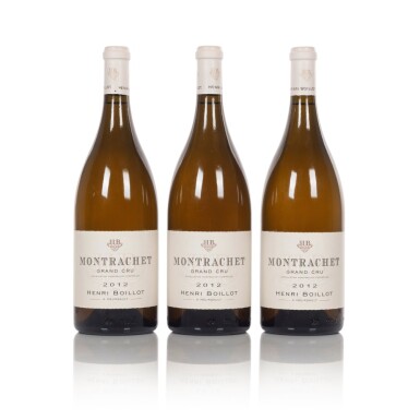 View full screen - View 1 of Lot 92. Montrachet 2012 Domaine Henri Boillot (3 MAG).