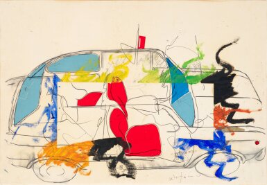 View full screen - View 1 of Lot 56. Senza titolo.