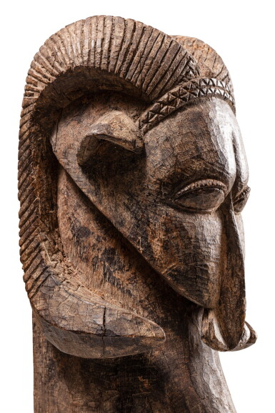 View full screen - View 1 of Lot 90. Tête de bélier, Owo Yoruba, Nigeria | Owo Yoruba Ram Head, Nigeria.
