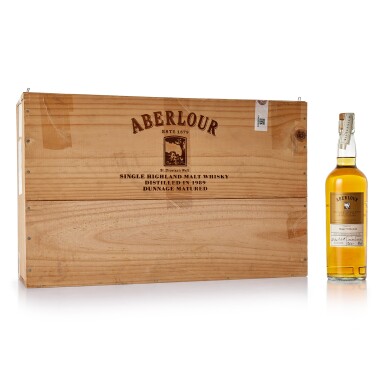 View full screen - View 1 of Lot 8212. Aberlour 1989 Millenium Private Bottling 40.0 abv 1989 (12 BT70).