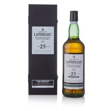 View full screen - View 1 of Lot 51. Laphroaig 25 Year Old Cask Strength 2008 Edition 51.2 abv NV (1 Bottle 75cl).