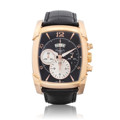 View full screen - View 1 of Lot 1062. Kalphagraph Chronographe bracelet en or rose avec date | Pink gold chronograph wristwatch with date Vers 2010 | Circa 2010.