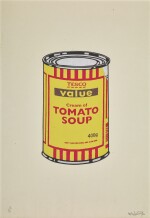 BANKSY | SOUP CAN (YELLOW AND RED)