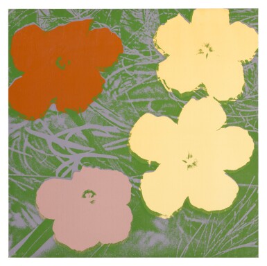 View full screen - View 1 of Lot 76. ANDY WARHOL | FLOWERS (FELDMAN & SCHELLMANN II.65).