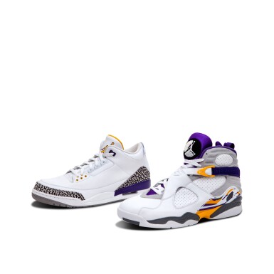 View full screen - View 1 of Lot 770. Air Jordan 3/8 Retro ‘Kobe Pack’.
