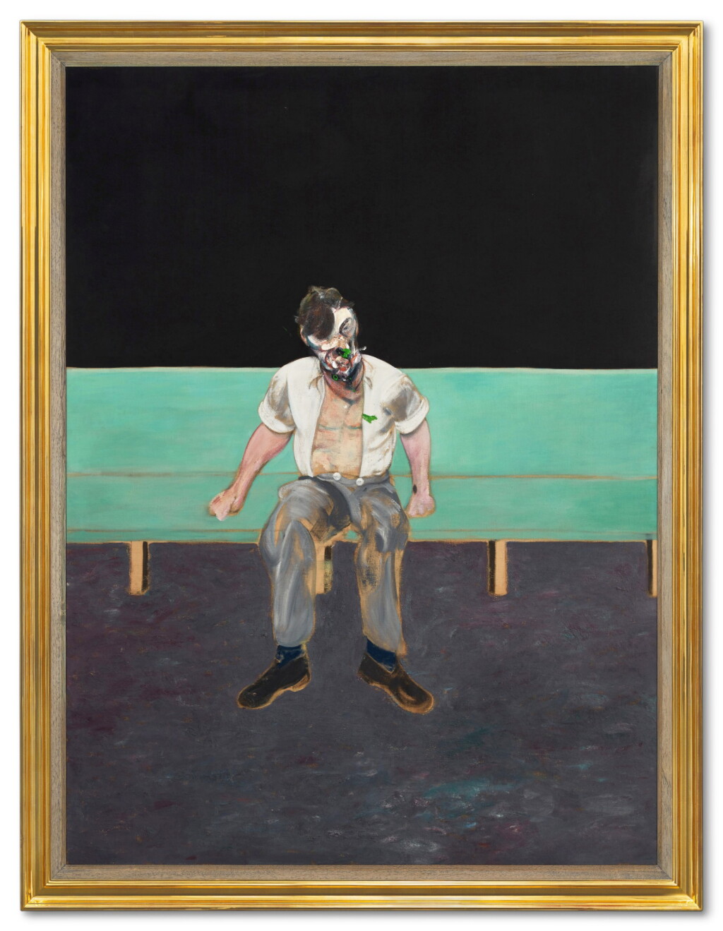 View full screen - View 1 of Lot 10. Study for Portrait of Lucian Freud.