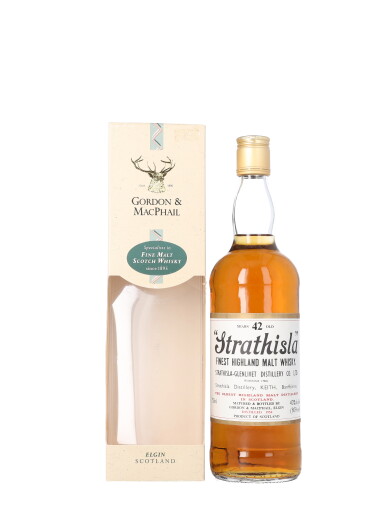 View full screen - View 1 of Lot 6077. Strathisla Gordon & MacPhail 42 Year Old 40.0 abv 1954 (1 BT75).