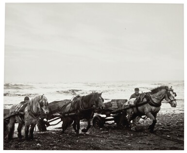 View full screen - View 1 of Lot 165. CHRIS KILLIP | HORSES, SEACOAL BEACH, LYNEMOUTH, NORTHUMBERLAND, 1982.