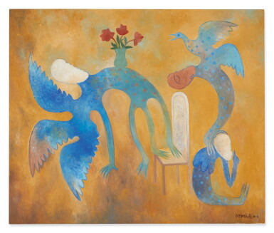 View full screen - View 1 of Lot 279. MANUEL MENDIVE | DE LA SERIE PEQUEÑAS FUGAS.