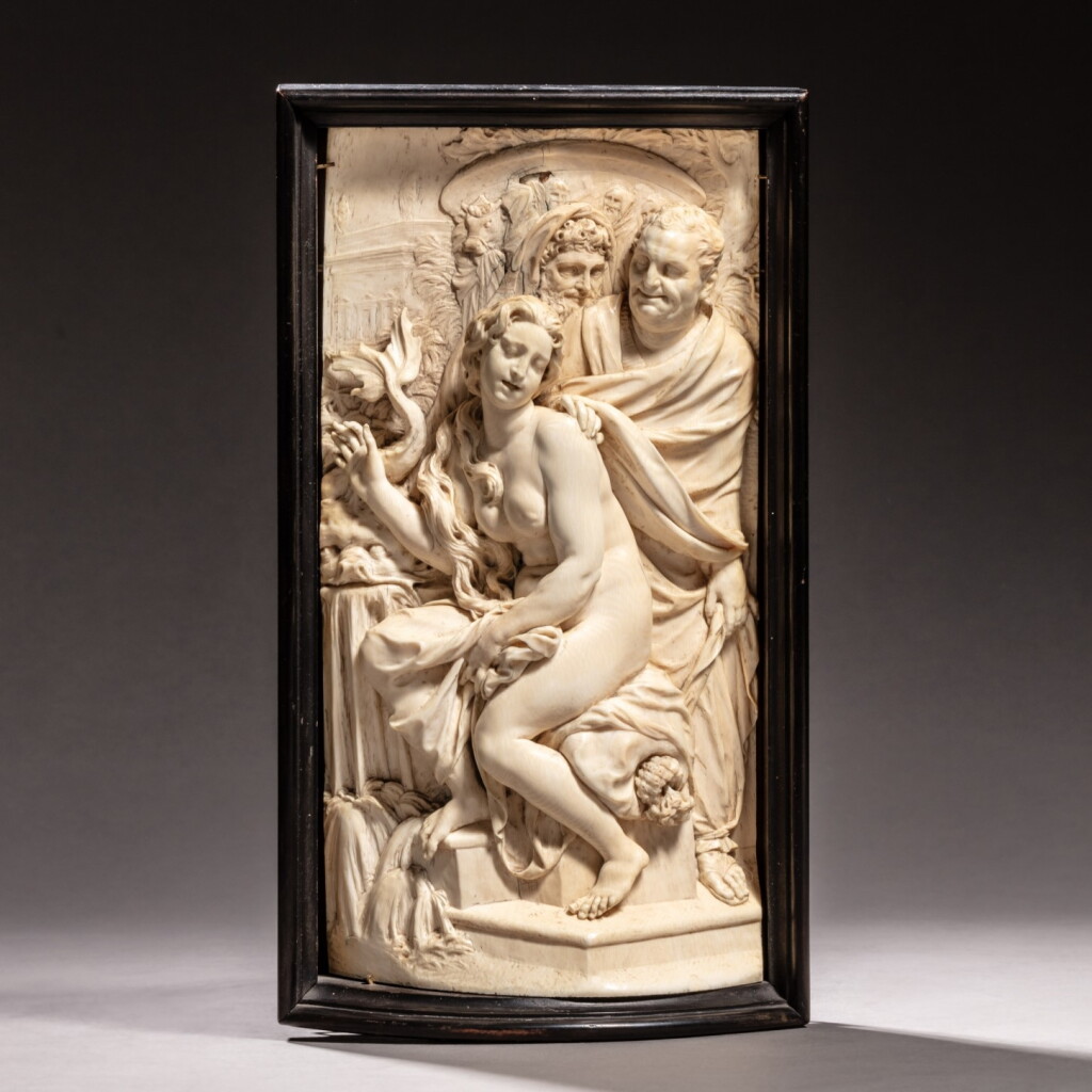 View full screen - View 1 of Lot 50. Attributed to Lucas Faydherbe (1617-1697), Southern Netherlandish, second quarter of the 17th century.