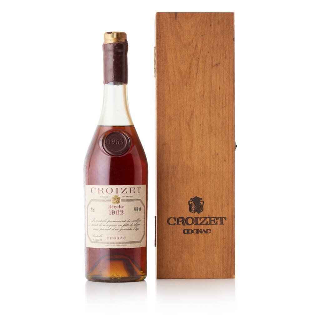 View full screen - View 1 of Lot 6732. Croizet Vintage Cognac 40.0 abv 1963 (1 BT70).