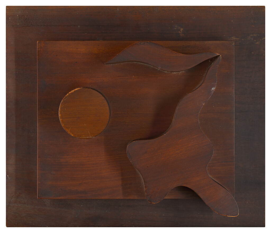 View full screen - View 1 of Lot 908. Biomorphic Relief.