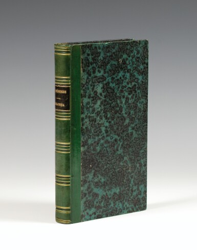 View full screen - View 1 of Lot 117. MÉRIMÉE. Colomba. Paris, 1841. In-8. Reliure de l'époque. Edition originale..