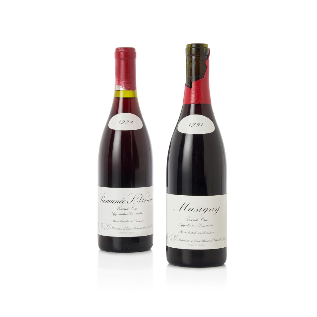View full screen - View 1 of Lot 803. Musigny 1991 Domaine Leroy (1 BT).
