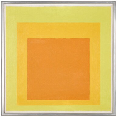 View full screen - View 1 of Lot 816. JOSEF ALBERS | STUDY FOR HOMAGE TO THE SQUARE: RESOLUTE.