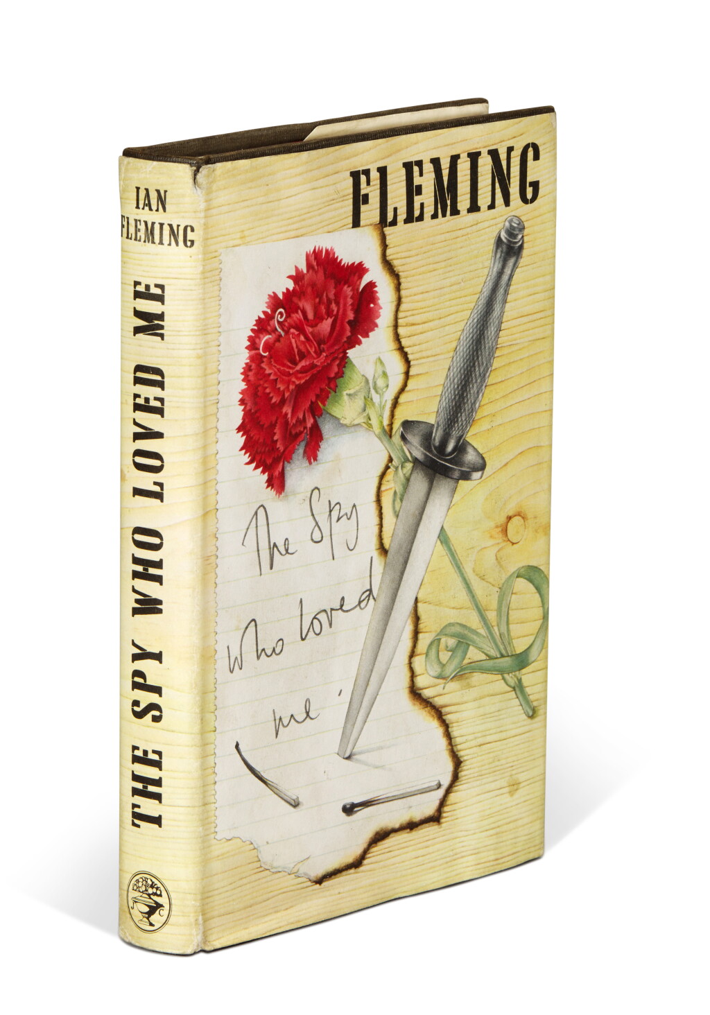 View full screen - View 1 of Lot 21. Ian Fleming | The Spy Who Loved Me, 1962, first edition, signed by Roger Moore.