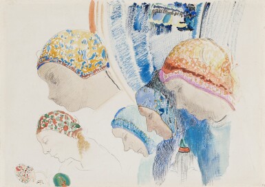 View full screen - View 1 of Lot 366. Profils de Hollandaises.