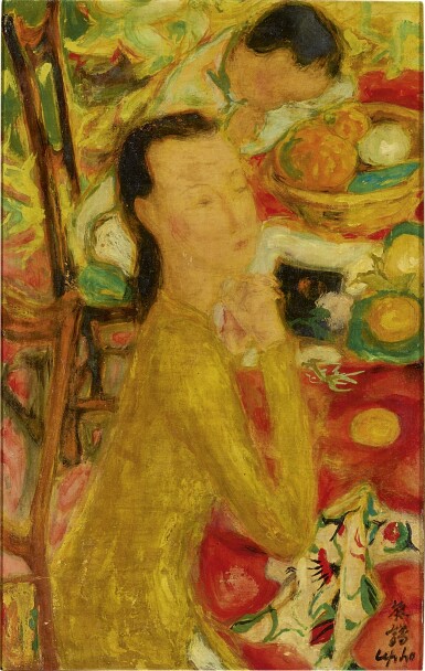 View full screen - View 1 of Lot 257. LE PHO 黎譜 | LA MEDITATION (MEDITATION) 沉思.