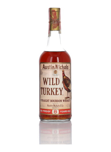 View full screen - View 1 of Lot 339. Wild Turkey 8 Year Old 101 Proof NV (1 Bottle 4/5 Quart).