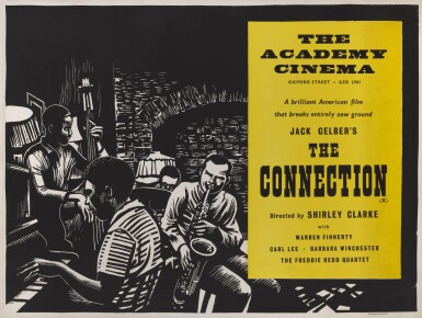 View full screen - View 1 of Lot 6. The Connection (1961), Academy Cinema poster, British.