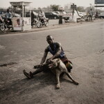 Abdullahi Mohammed with Mainasara, Lagos, Nigeria