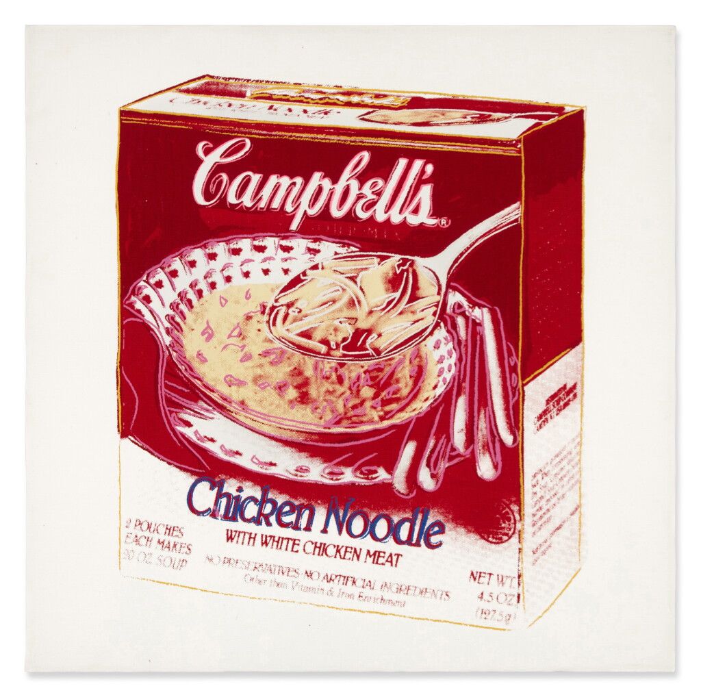 View full screen - View 1 of Lot 274. Campbell's Chicken Noodle Soup Box.