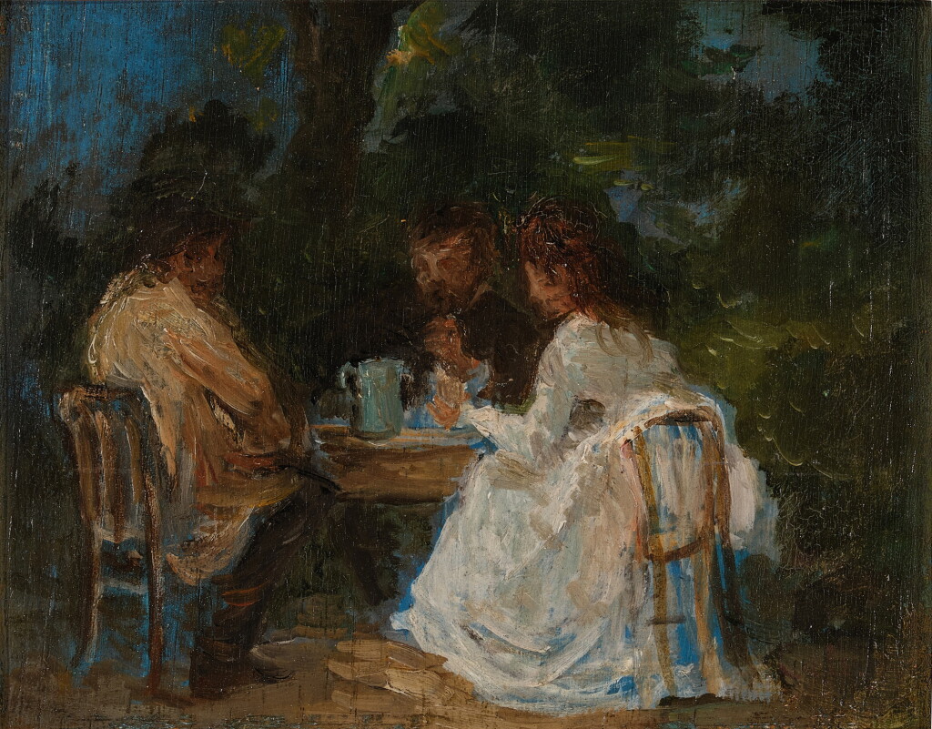 View full screen - View 1 of Lot 634. La conversation.