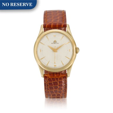 View full screen - View 1 of Lot 90. Yellow Gold Wristwatch Circa 1965.