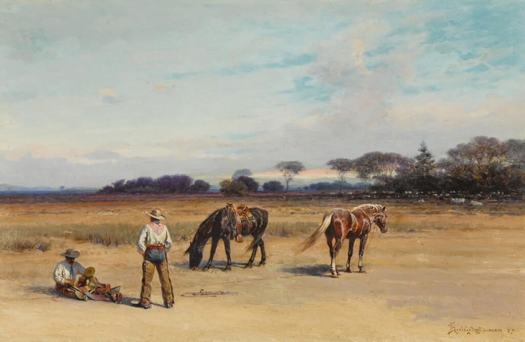 View full screen - View 1 of Lot 35. Cowboys.