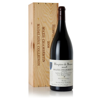 View full screen - View 1 of Lot 9670. Mazis-Chambertin Grand Cru, Hospices de Beaune Cuvée Madeleine Collignon 2008 Faiveley (1 JM30).
