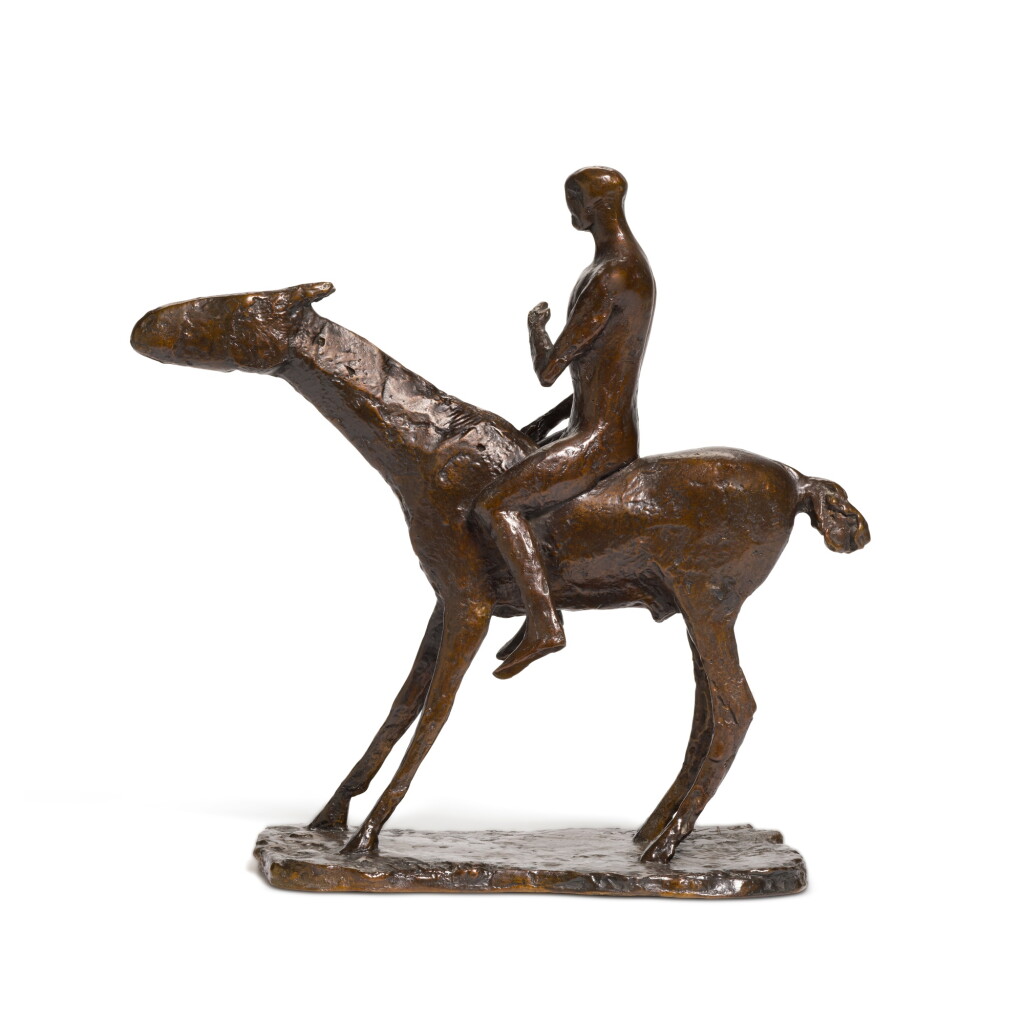 View full screen - View 1 of Lot 313. Horse and Rider.