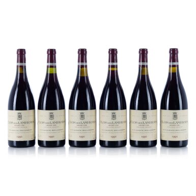 View full screen - View 1 of Lot 675. Clos des Lambrays 1990 Domaine des Lambrays (12 BT).