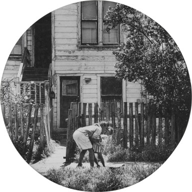 View full screen - View 1 of Lot 905. Kids Hugging, West Oakland, California.