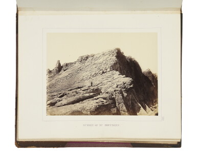 View full screen - View 1 of Lot 64. WHITNEY, JOSIAH D. | The Yosemite Book: A Description of the Yosemite Valley and the Adjacent Region of the Sierra Nevada, and of the Big Trees of California. New York: Published by Authority of the Legislature by Julius Bien, 1868.