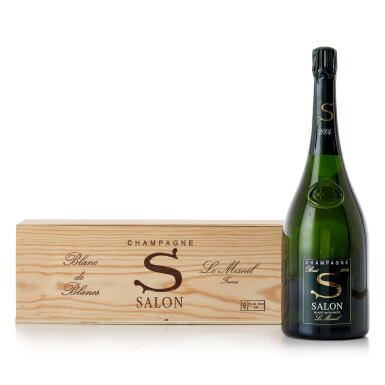 View full screen - View 1 of Lot 7535. Salon Le Mesnil, Blanc de Blancs 2004 (1 MAG).