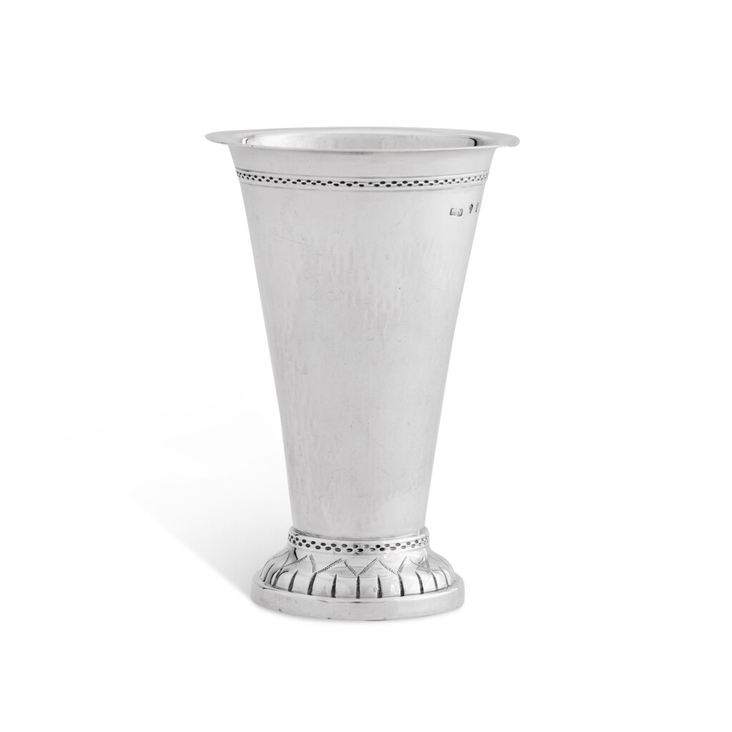 View full screen - View 1 of Lot 31. A German silver beaker, Neresheimer, Hanau, early 20th century.