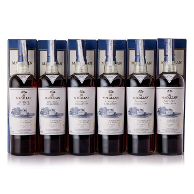 View full screen - View 1 of Lot 354. The Macallan Boutique Collection 2017 56.8 abv NV (6 BT70).