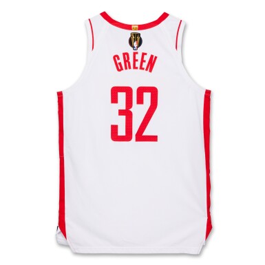 View full screen - View 1 of Lot 111. Jeff Green Houston Rockets Emirates NBA Cup Semifinals 2024-25 Game Issued Association Edition Jersey.