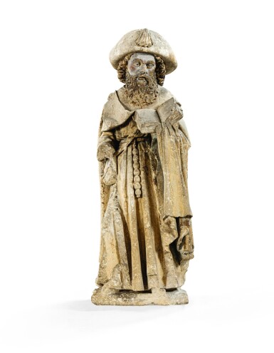 View full screen - View 1 of Lot 13. FRENCH, BURGUNDY, CIRCA 1460-70 | SAINT JAMES THE GREATER.