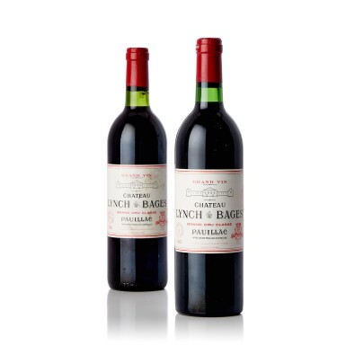 View full screen - View 1 of Lot 9623. Château Lynch Bages 1982 (2 BT).