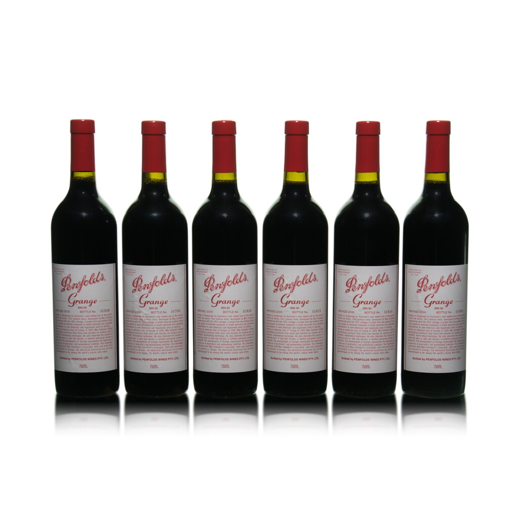 View full screen - View 1 of Lot 512. Penfolds Grange, Bin 95 2009 (6 BT).