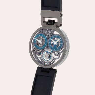 View full screen - View 1 of Lot 61. Ottanta Sei Pininfarina '01', Reference TPINS004-01 | A limited edition titanium skeletonized tourbillon wristwatch with 10-day power reserve indication | Circa 2016.